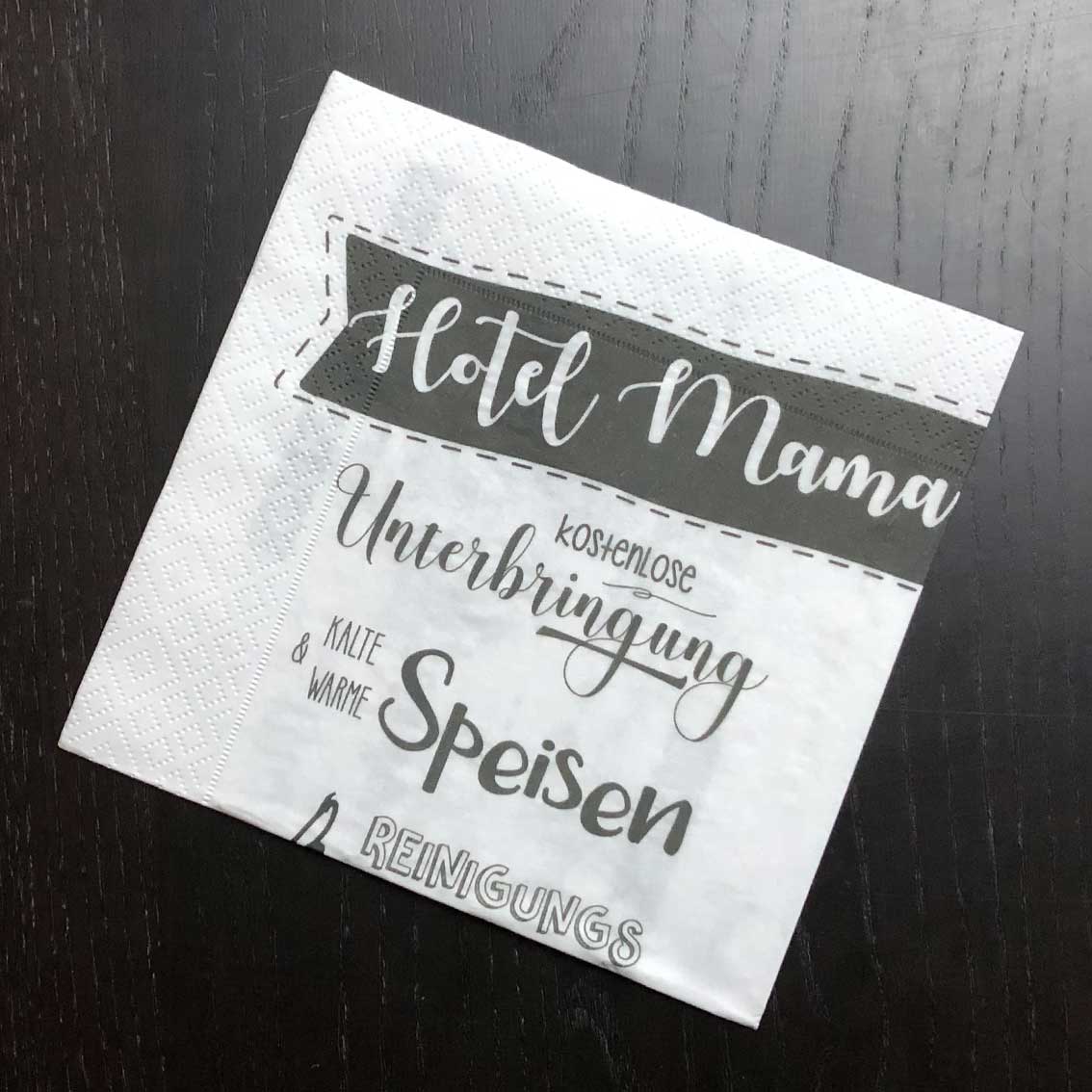 Serviette "Hotel Mama" – Bild 3