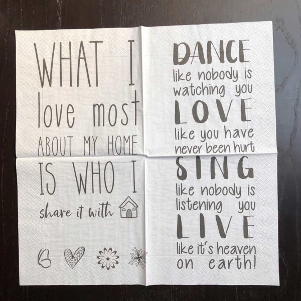Serviette "Dance" – Bild 2